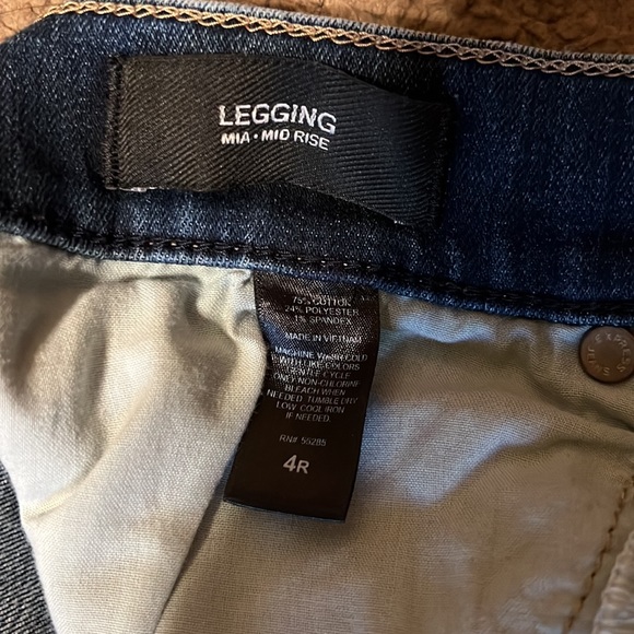 Express “Mia” Mid Rise Leggings - Picture 7 of 7